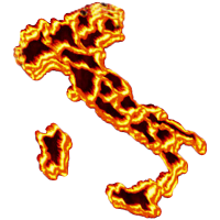 Italy on fire